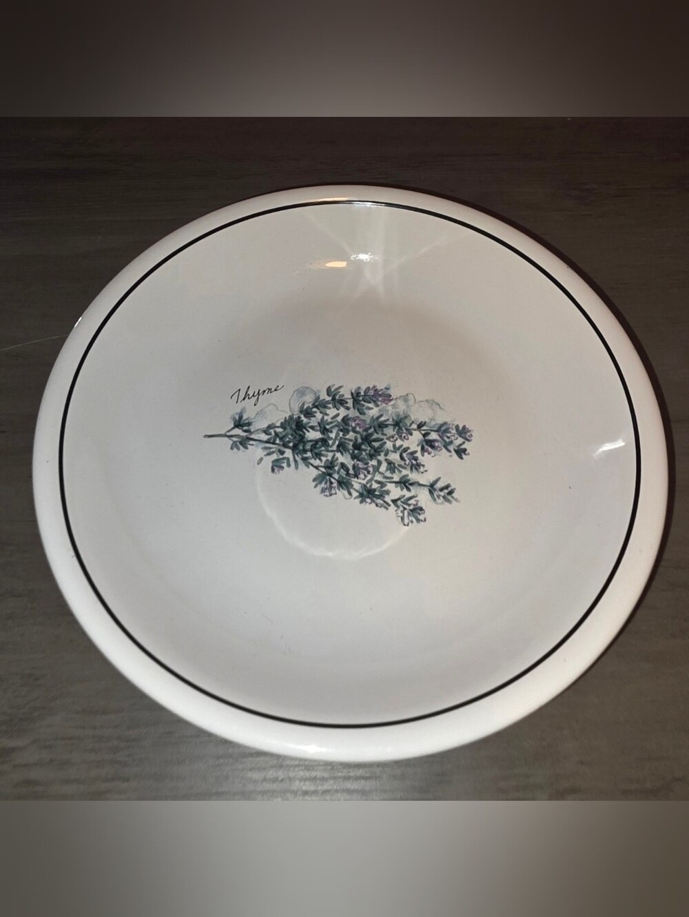 Williams Sonoma WSO24, 9 1/2" Individual Pasta Bowl, Thyme, SUPERB+ Condition!